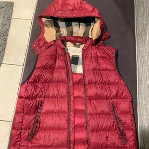 Mens burberry Vest